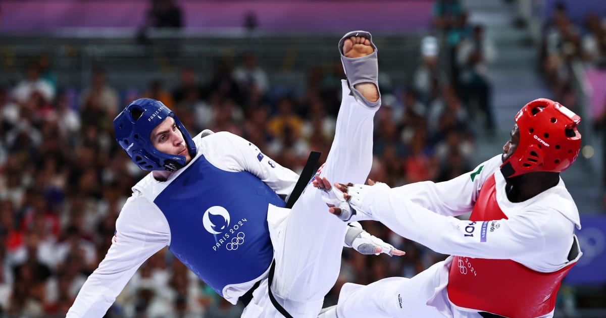 USA Taekwondo Jonathan Healy Displays Remarkable Effort in